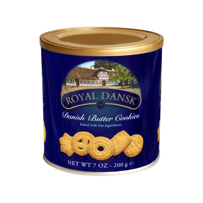 Keks sa maslacem mini can 200g