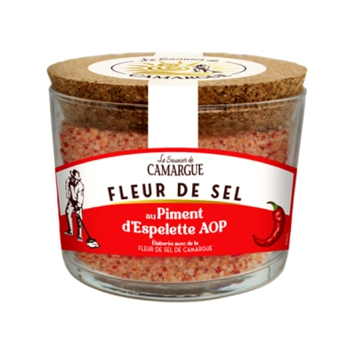 Organska mešavina začina (čili "espelette") i cvetne morske soli 150g NOVO