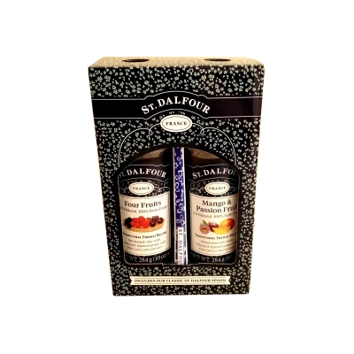 St.Dalfour Voćni namaz poklon paket+kašičica 2x284g