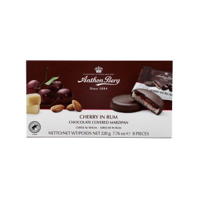 Čokoladni desert sa marcipanom,  višnjom i rumom 220g NOVO