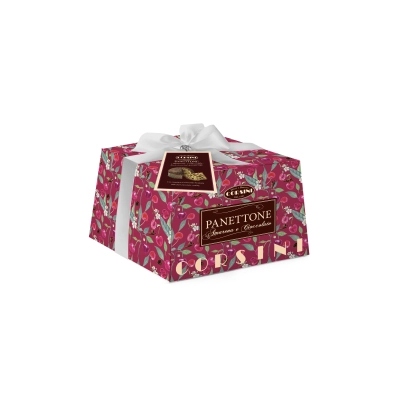 Panettone sa višnjom, čokoladom i  bademima 1kg NOVO