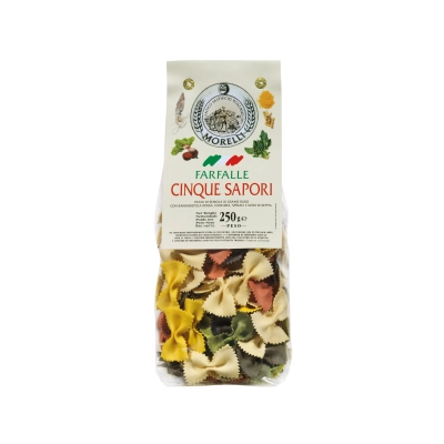 Durum testenina - leptirići 5 ukusa  250g NOVO