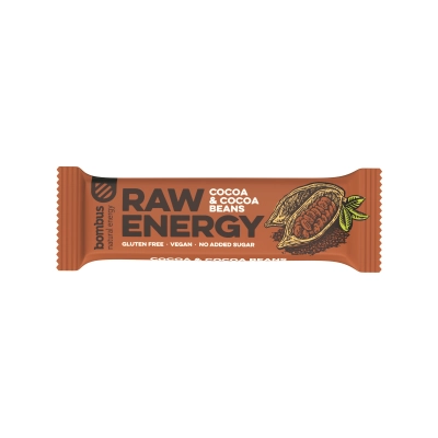 Raw energy kakao&kakao zrno 50g
