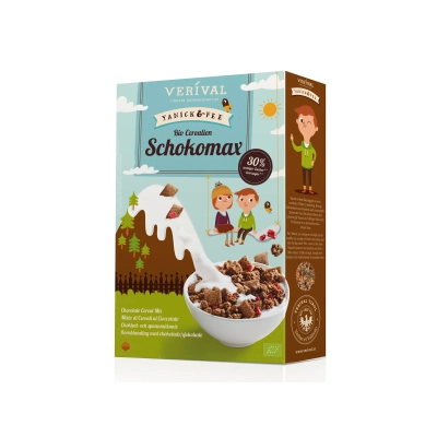 Organski Crunchy čoko sa suvim jagodama 400g